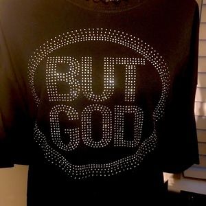 COPY - But God Rhinestone T-shirt